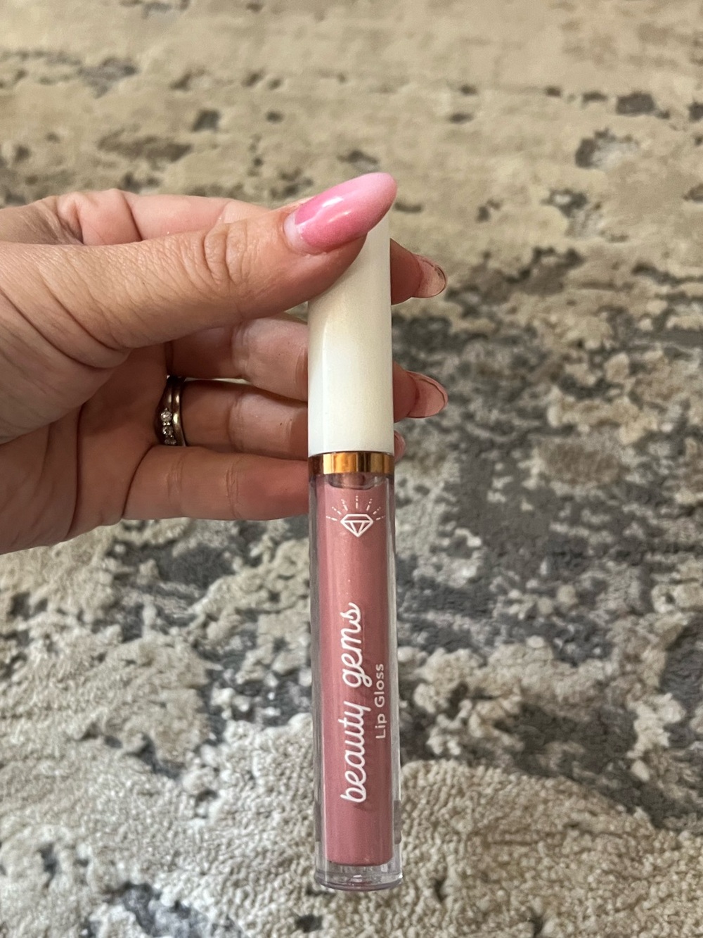 Beauty Gems Pink Lip Gloss